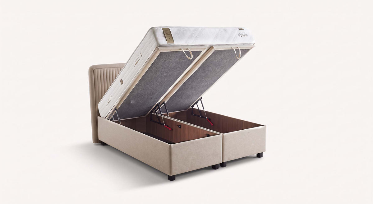 Pack lit coffre et tête de lit NINA FLEX XL Vesta Baroque