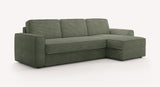 RIDLEY Angle Lincoln Kaki 140x190 / Mousse 27 kg/m3 / Grille