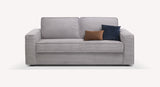 RIDLEY Lincoln Gris clair 140x190 / Mousse 27 kg/m3 / Grille